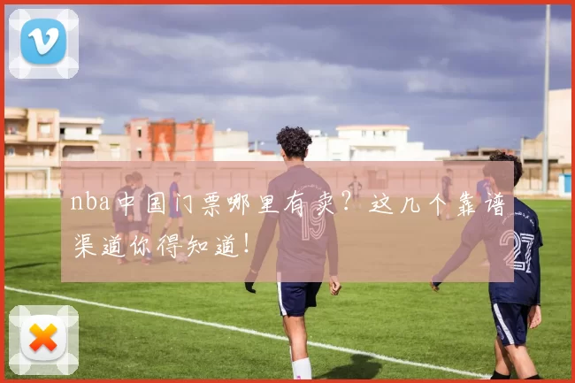 nba中国门票哪里有卖？这几个靠谱渠道你得知道！
