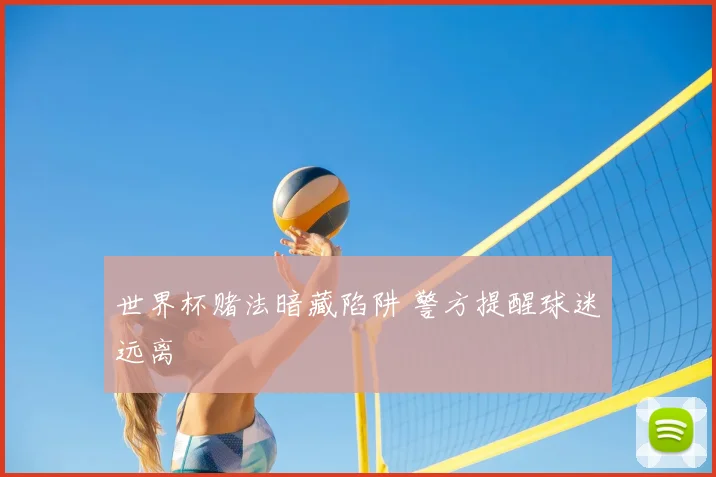 世界杯赌法暗藏陷阱 警方提醒球迷远离